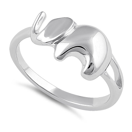 Sterling Silver Majestic Elephant Ring