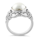 Sterling Silver Majestic Mother of Pearl Ring