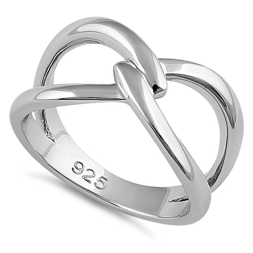 Sterling Silver Meet Me At The Middle Ring