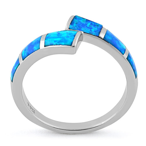 Sterling Silver Meet Me Halfway Lab Opal Ring