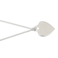 Sterling Silver "Mom" Charm 16" Necklace