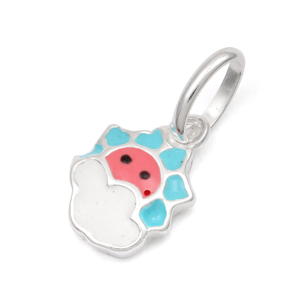 Sterling Silver Multi Color Enamel Sunshine Small Charm