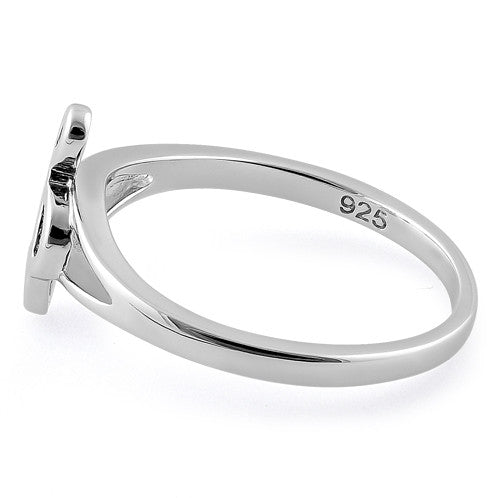 Sterling Silver Musical Note Ring