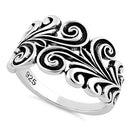 Sterling Silver Ornamental Filigree Ring