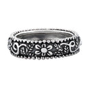 Sterling Silver Ornaments Band Ring