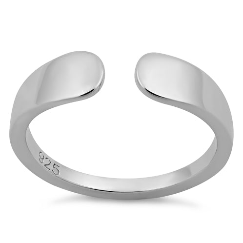 Sterling Silver Paddle Ring