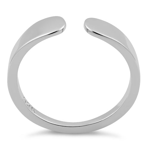 Sterling Silver Paddle Ring