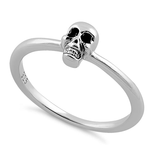 Sterling Silver Phantom Skull Ring