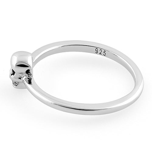 Sterling Silver Phantom Skull Ring