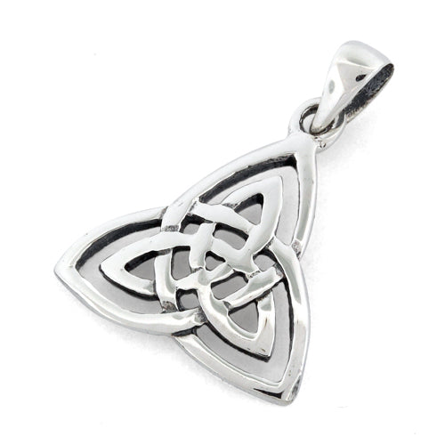 Sterling Silver Plain Celtic Light Pendant