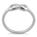 Sterling Silver Plain Infinity Ring