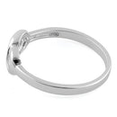 Sterling Silver Plain Infinity Ring