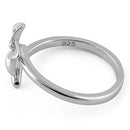 Sterling Silver Plumeria Ring