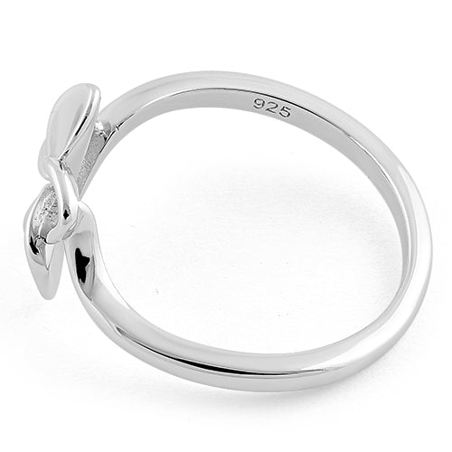 Sterling Silver Plumeria Ring