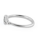 Sterling Silver Question Mark Ring