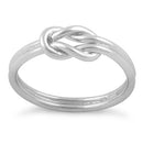 Sterling Silver Reef Knot Ring