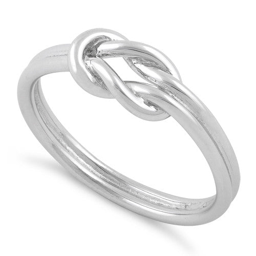 Sterling Silver Reef Knot Ring