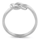 Sterling Silver Reef Knot Ring
