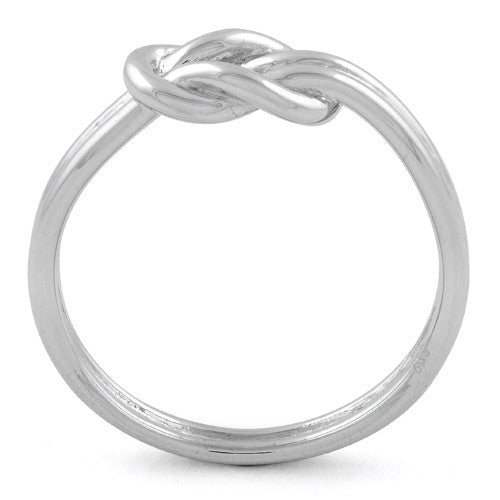 Sterling Silver Reef Knot Ring