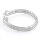 Sterling Silver Reef Knot Ring