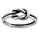 Sterling Silver Reef Knot Ring
