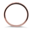 Sterling Silver Rose Gold Plated "You Are My Sunshine, My Only Sunshine" Ring