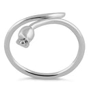 Sterling Silver Rose Ring