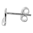 Sterling Silver Sail Boat Earrings