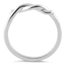 Sterling Silver Semi Knot Ring