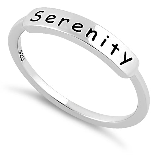 Sterling Silver "Serenity" Ring