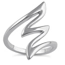 Sterling Silver Serpentine Pattern Ring