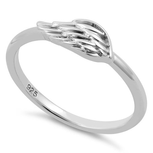 Sterling Silver Single Wing Ring