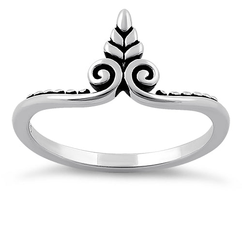 Sterling Silver Small Tree Ring