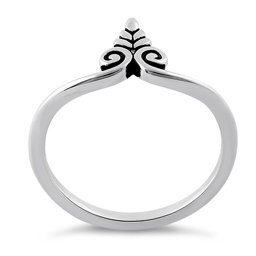 Sterling Silver Small Tree Ring