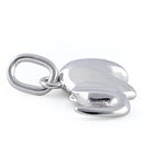 Sterling Silver Soft Elephant Pendant