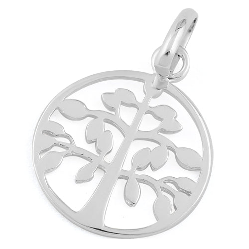 Sterling Silver Sprouting Tree of Life Pendant