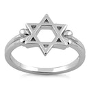 Sterling Silver Star of David Ring