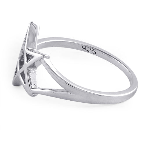 Sterling Silver Star Ring