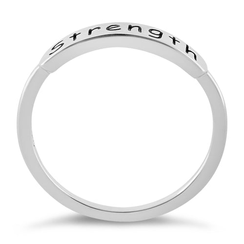 Sterling Silver "Strength" Ring