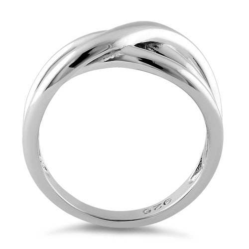 Sterling Silver Subtle Wavelength Ring
