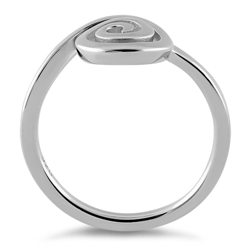 Sterling Silver Sweet Swirly Ring