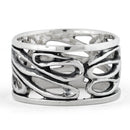 Sterling Silver Swirl Ring