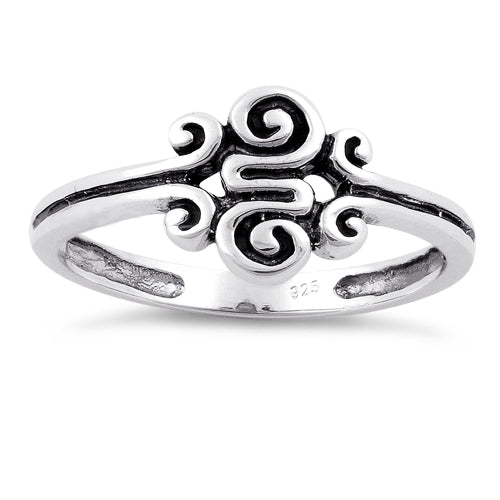 Sterling Silver Swirl Ring