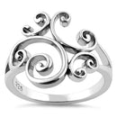 Sterling Silver Swirl Ring