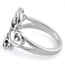 Sterling Silver Swirl Ring