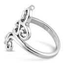 Sterling Silver Swirls Ring