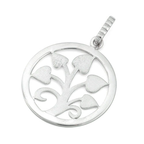 Sterling Silver Tree of Hearts Pendant