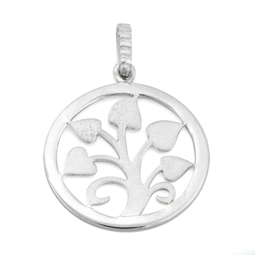 Sterling Silver Tree of Hearts Pendant