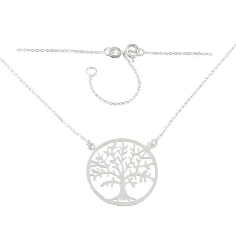 Sterling Silver Tree of Life Necklace