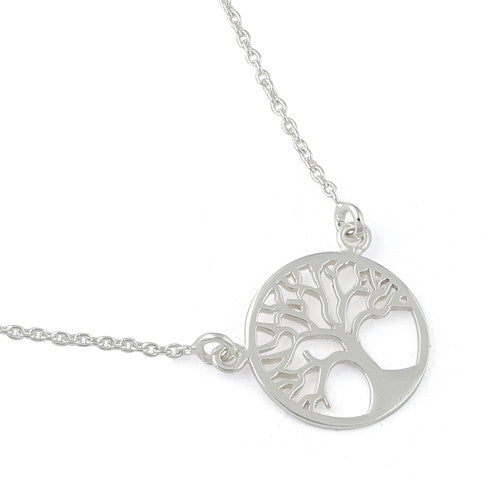 Sterling Silver Tree of Life Necklace